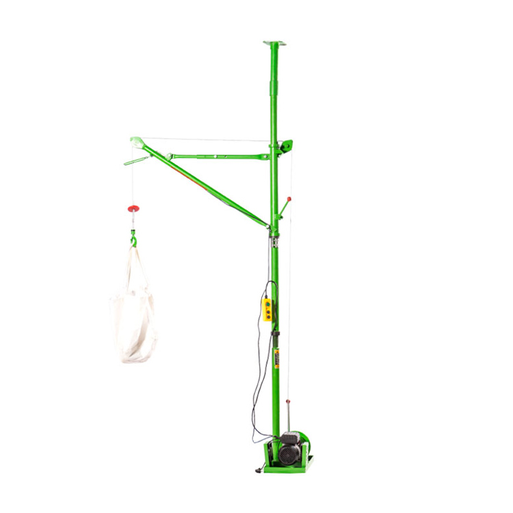 Крытый одноколонный строительный кран